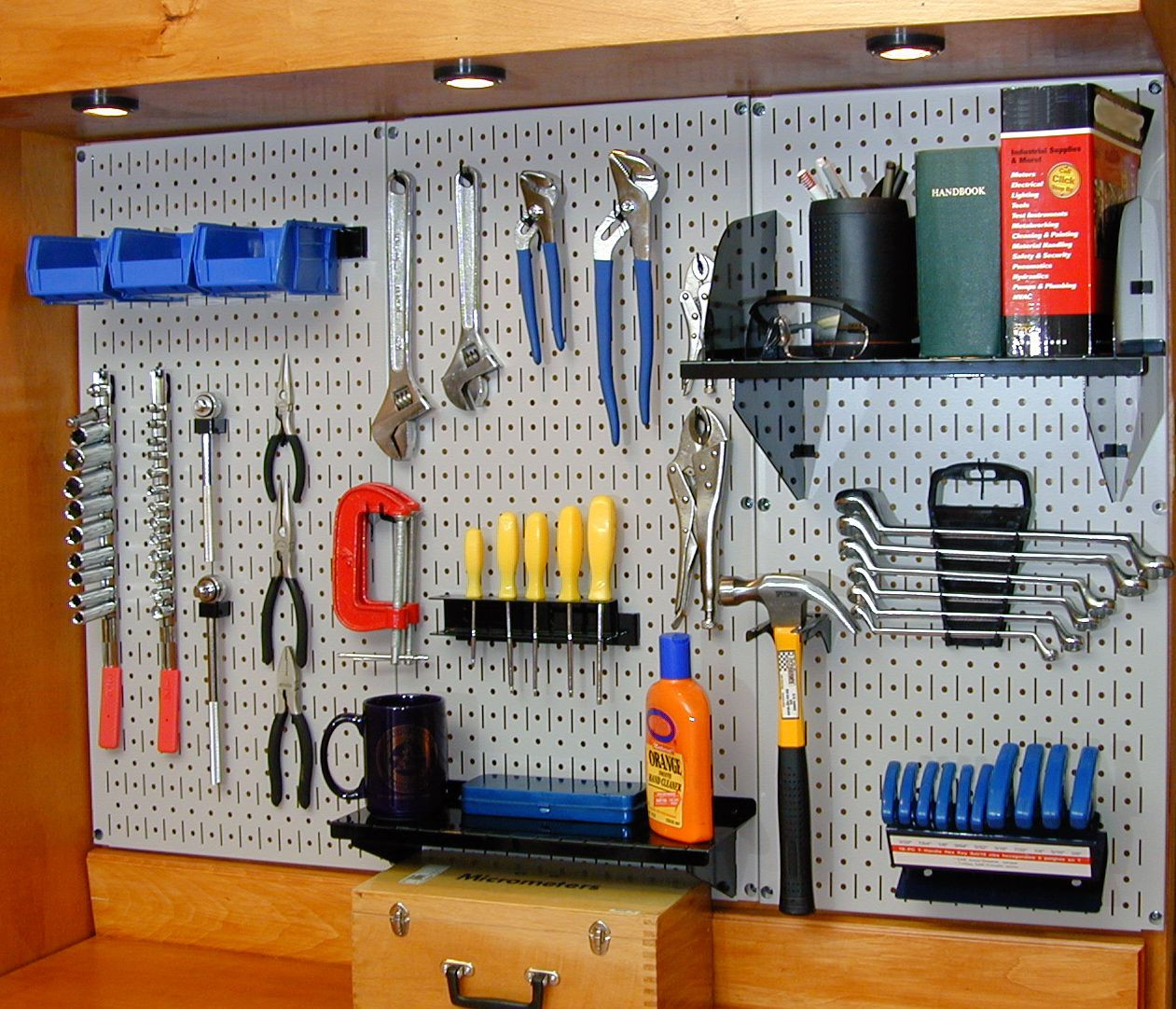 Garage Wall Organization System
 Pegboard Tool Storage & Garage Organization Blog The Most