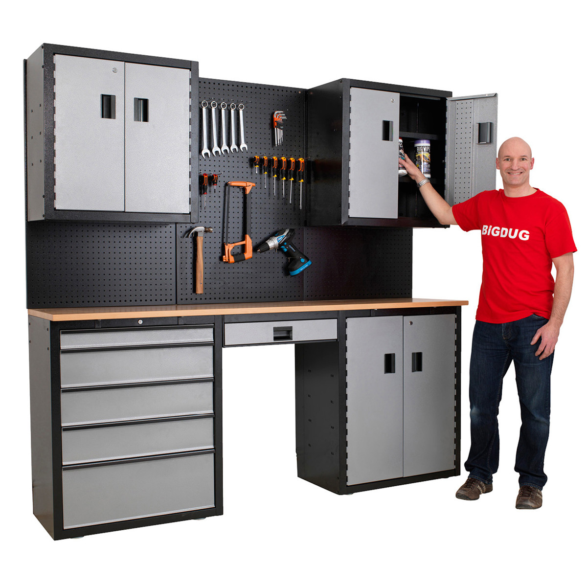 Garage Workbench With Storage
 Garage Workbench Systems Evaluate Hardware