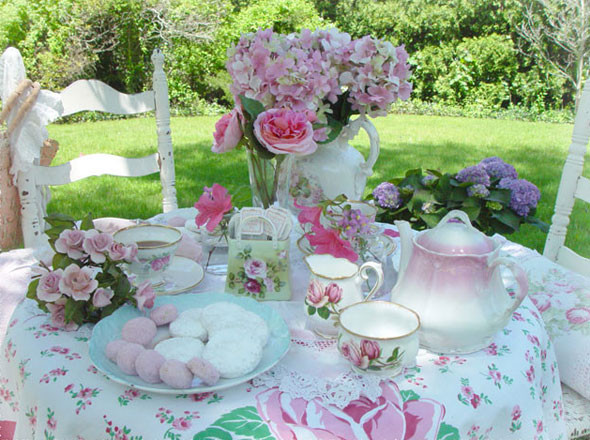 Garden Tea Party Ideas
 Garden Tea Ideas
