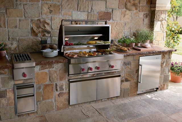 Gas Grill For Outdoor Kitchen
 Wolf 42" Outdoor Gas Grill Stainless Steel Natural Gas