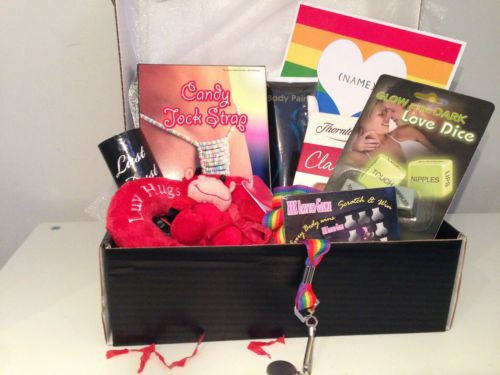 Gay Valentines Gift Ideas
 All Occasions Gift box hampers Including Gay Pride Themed