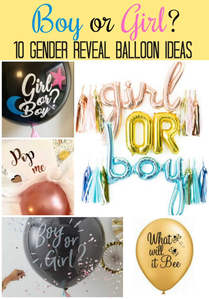 Gender Reveal Party Ideas Balloons
 Make Your Gender Reveal Party POP with a Gender Reveal Balloon