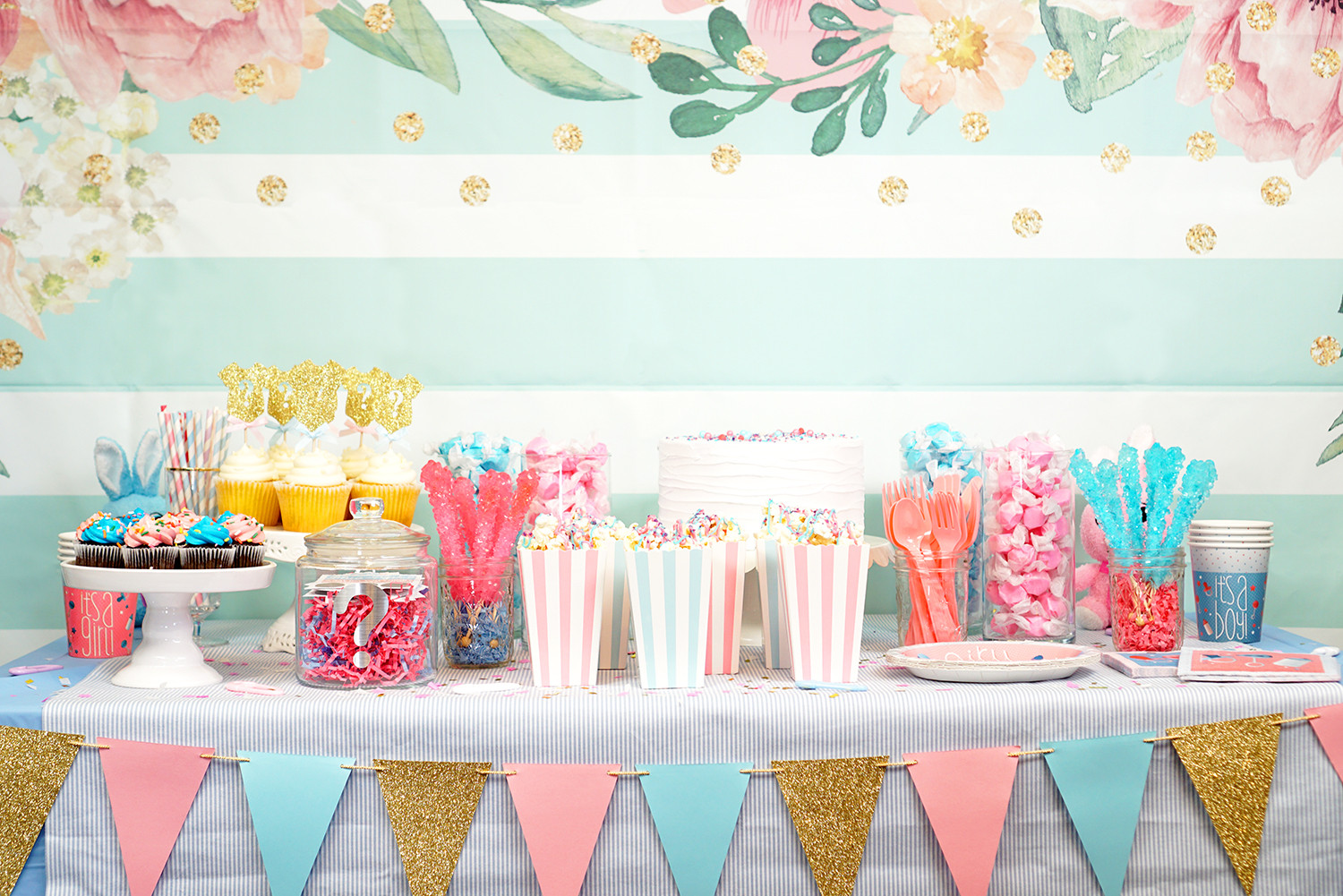 Gender Reveal Party Ideas
 Gender Reveal Party Ideas Happiness is Homemade