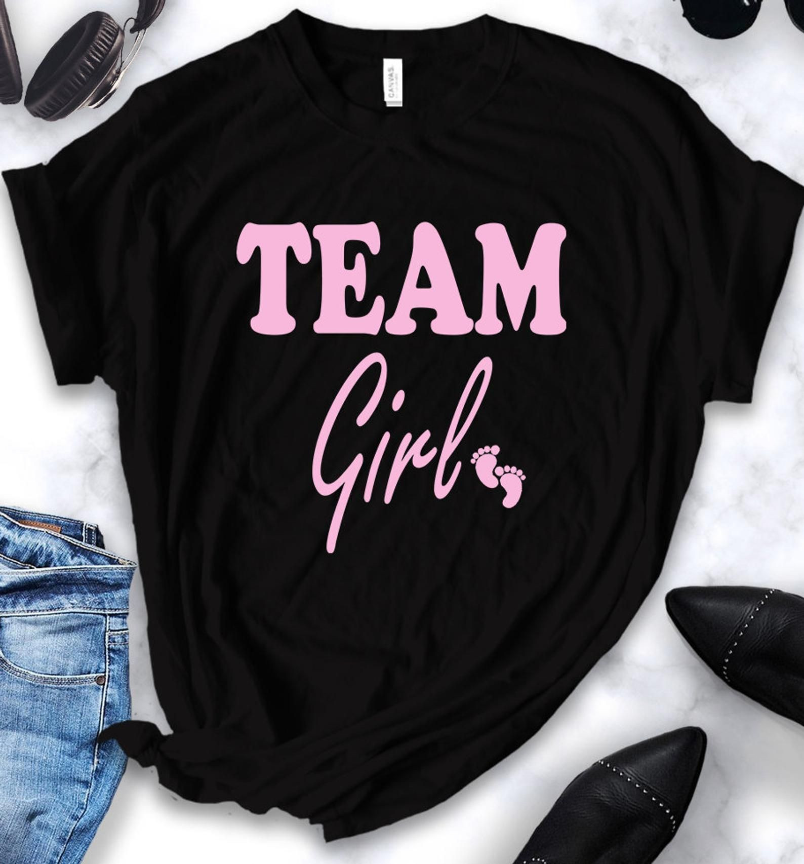 Gender Reveal Party Shirt Ideas
 Team Girl Gender Reveal Shirt Keeper of the Gender