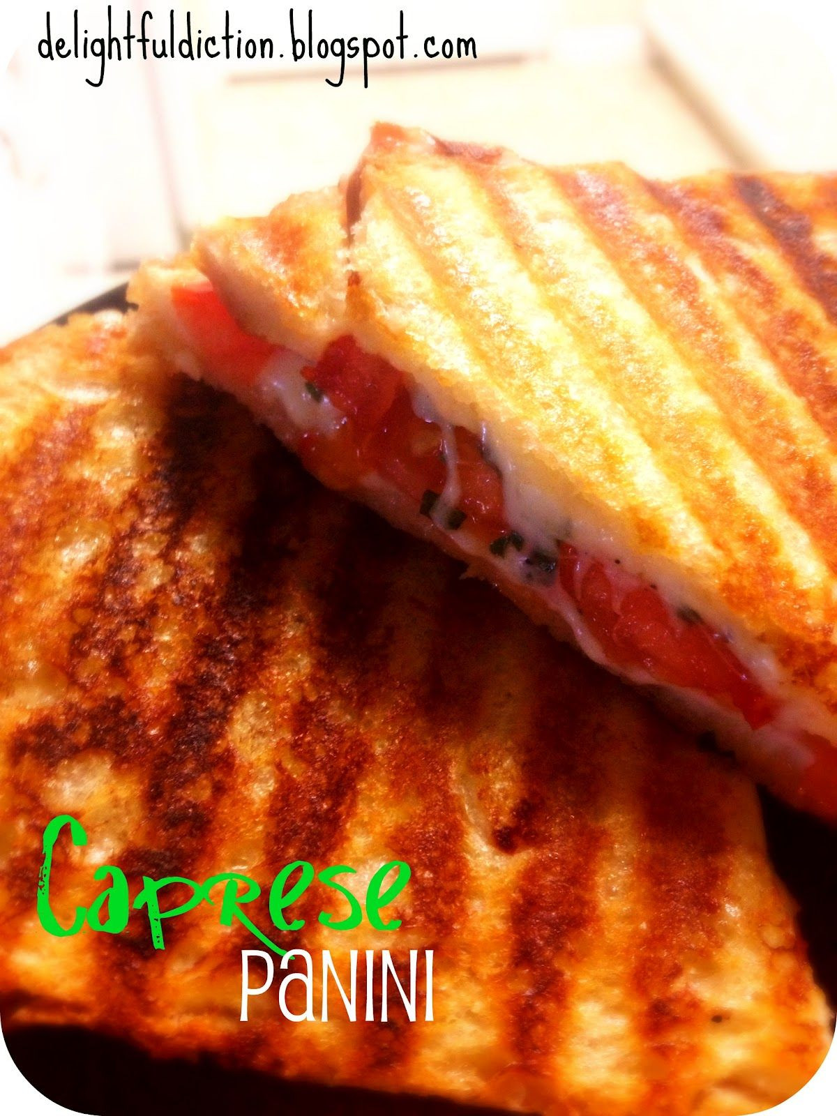 George Foreman Grill Recipes Panini
 Easy Caprese Panini on a George Foreman grill cooking