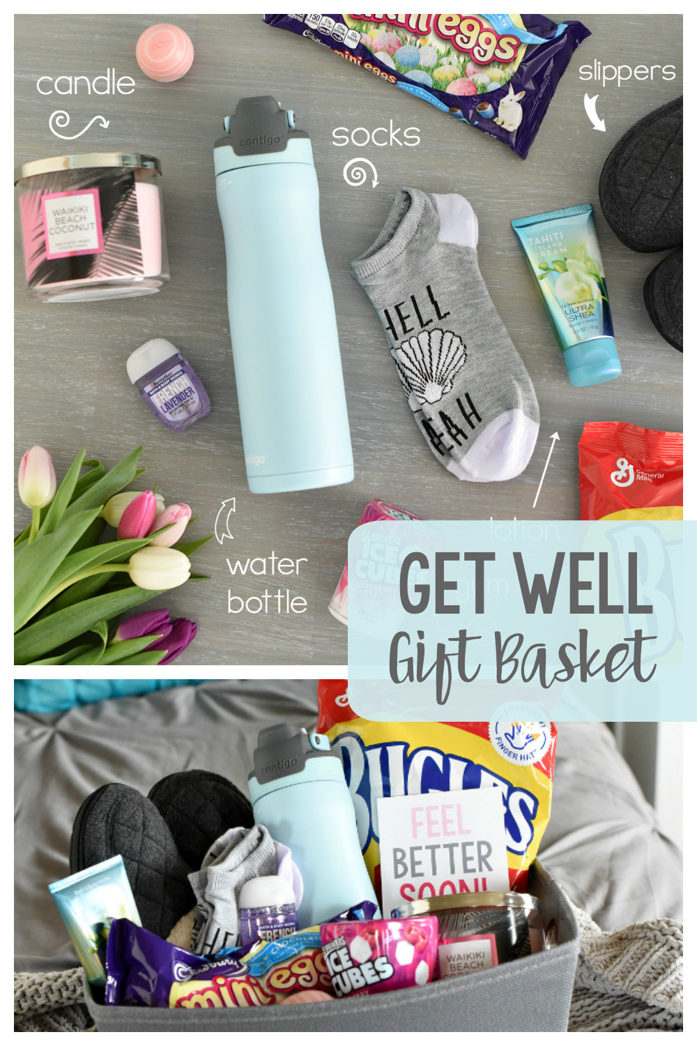 Get Well Gift Basket Ideas After Surgery
 Get Well Soon Gift Ideas – Fun Squared