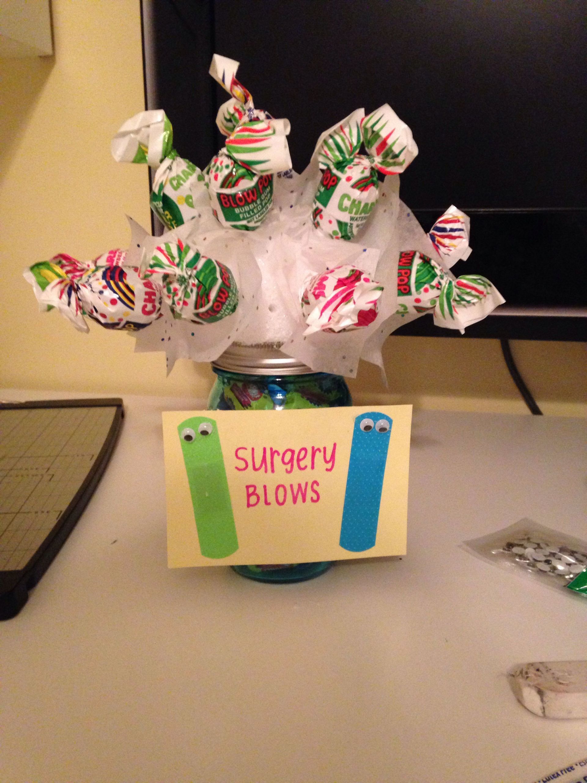 Get Well Gift Basket Ideas Surgery
 Surgery t