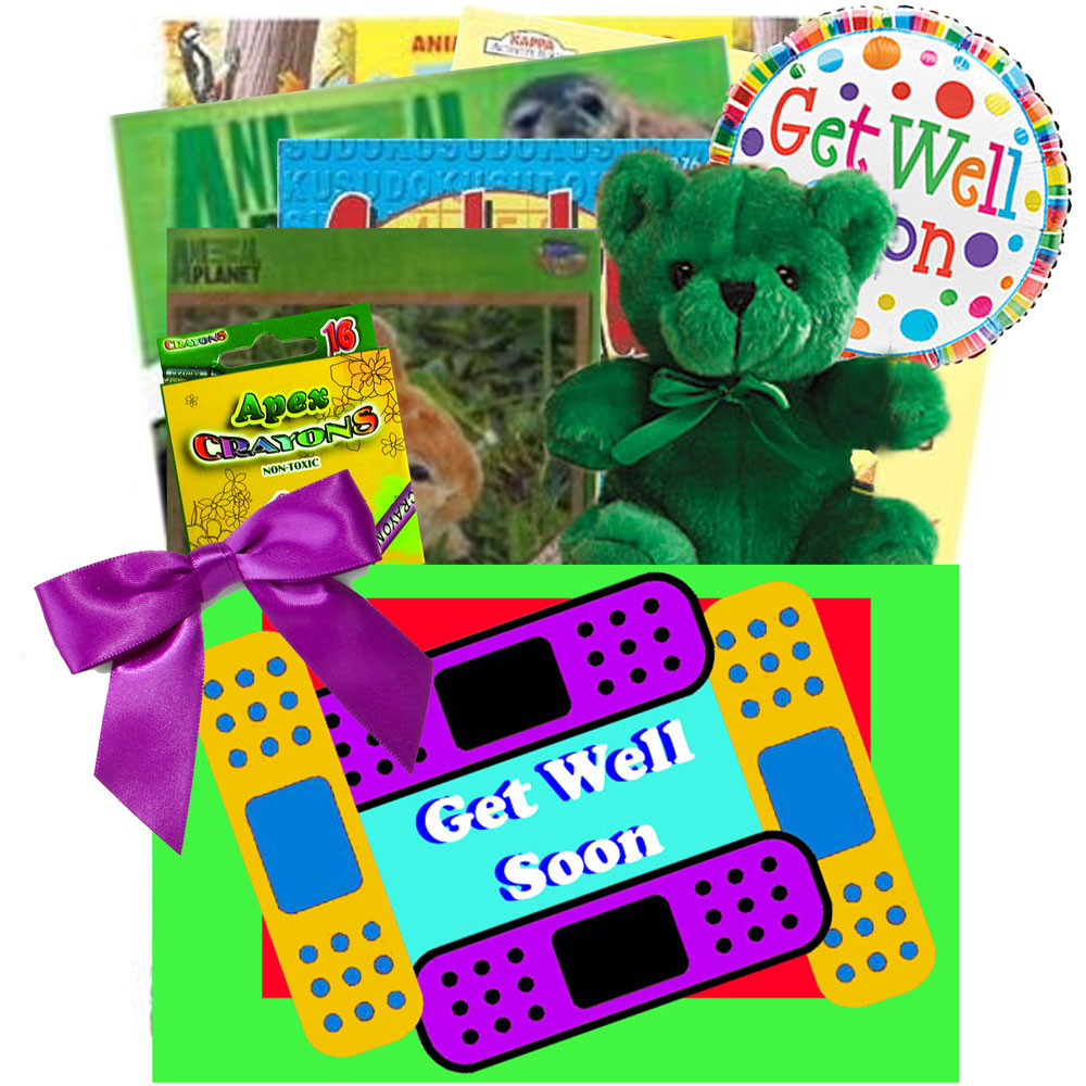 Get Well Gift For Children
 Kids Get Well Activities Gift Box will keep kids