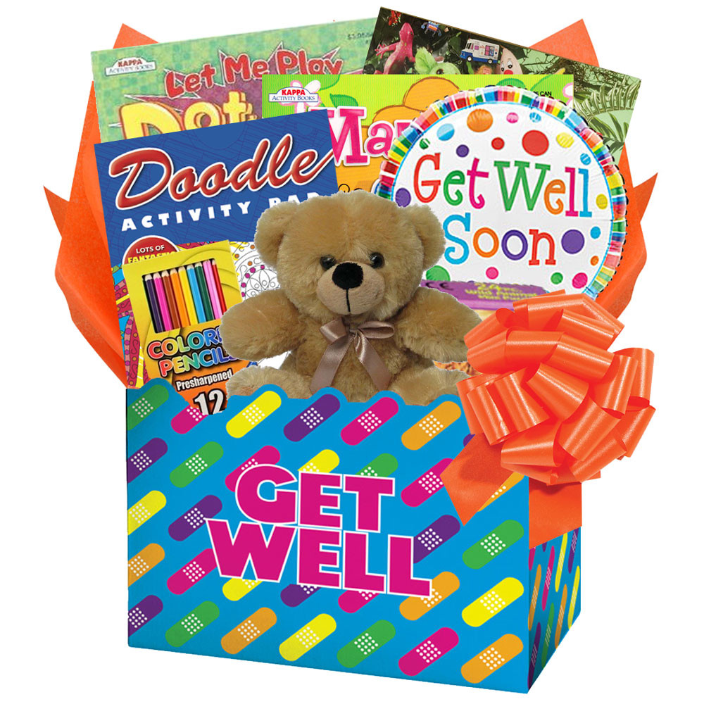 Get Well Gift For Children
 Kids Get Well Gift Box of Things to Do will keep kids