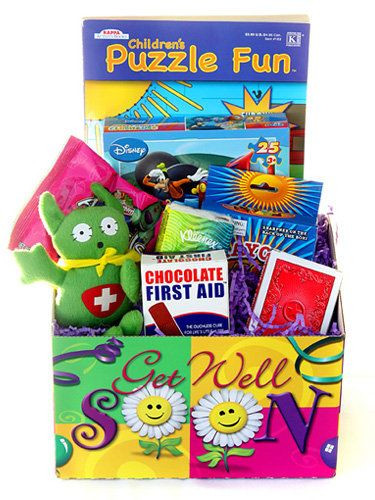 Get Well Gift For Children
 well soon t basket