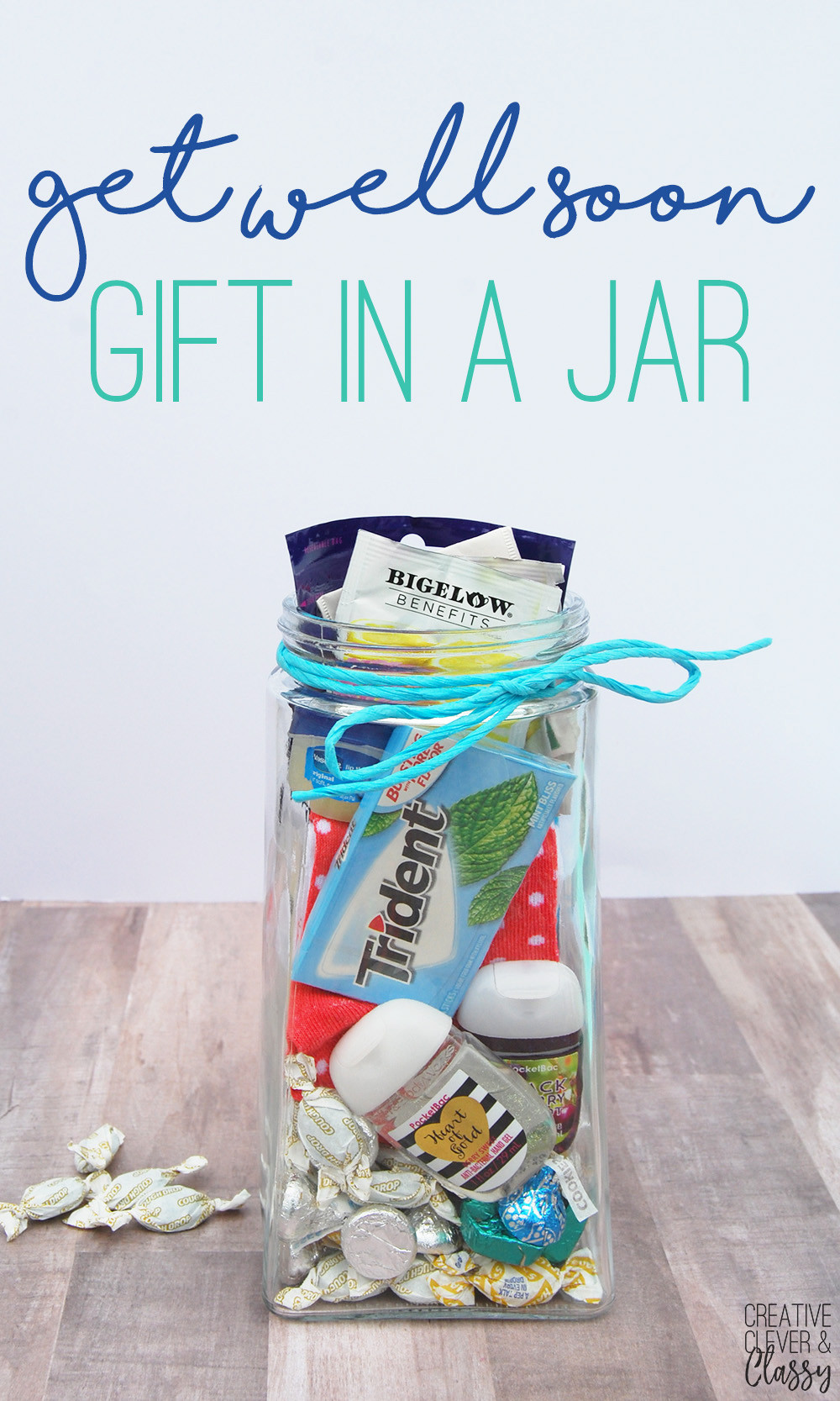 Get Well Gift Ideas For Kids
 Easy DIY Get Well Soon Gift in a Jar Gift Idea