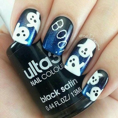 Ghost Nail Designs
 Ghost Nail Art s and for