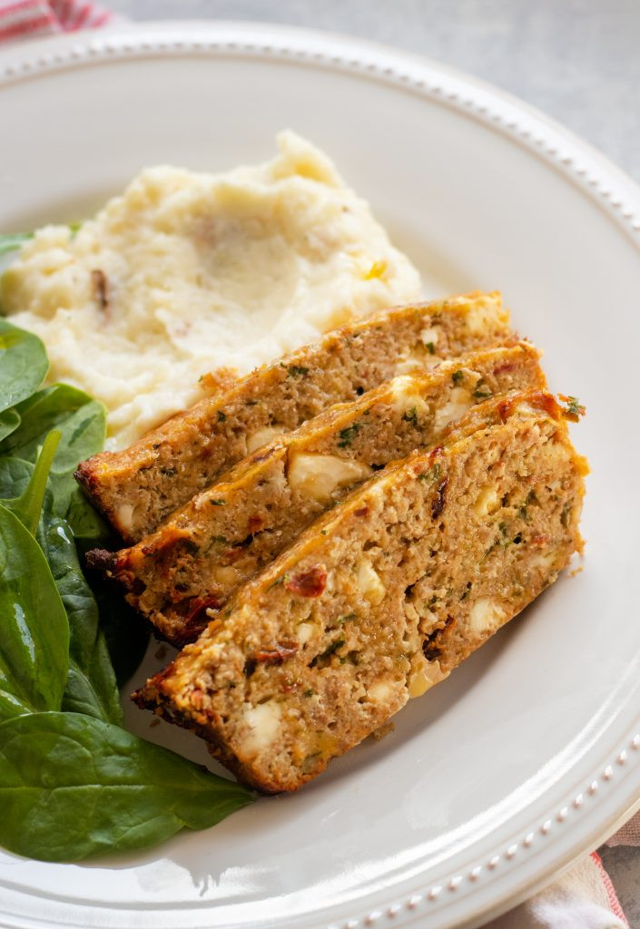 Giada Turkey Meatloaf
 Turkey Meatloaf with Feta and Sun Dried Tomatoes With