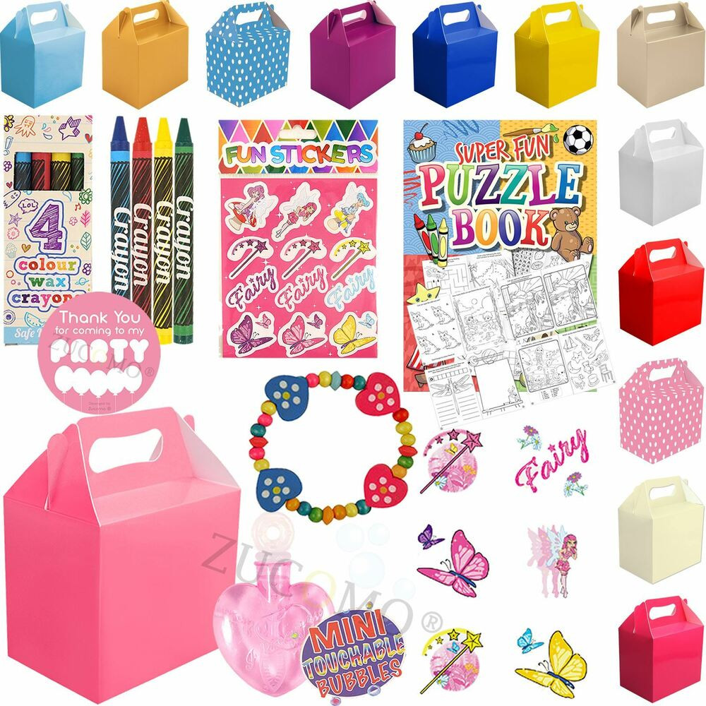 Gift Bags For Kids
 Childrens Wedding Activity Packs Party Favour Gift Bags