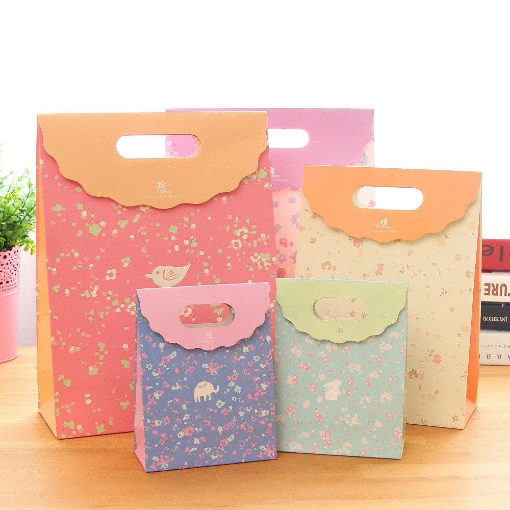 Gift Bags For Kids
 9 bags of Cute Paper Bag Gift Wrap For Kids Birthday Party