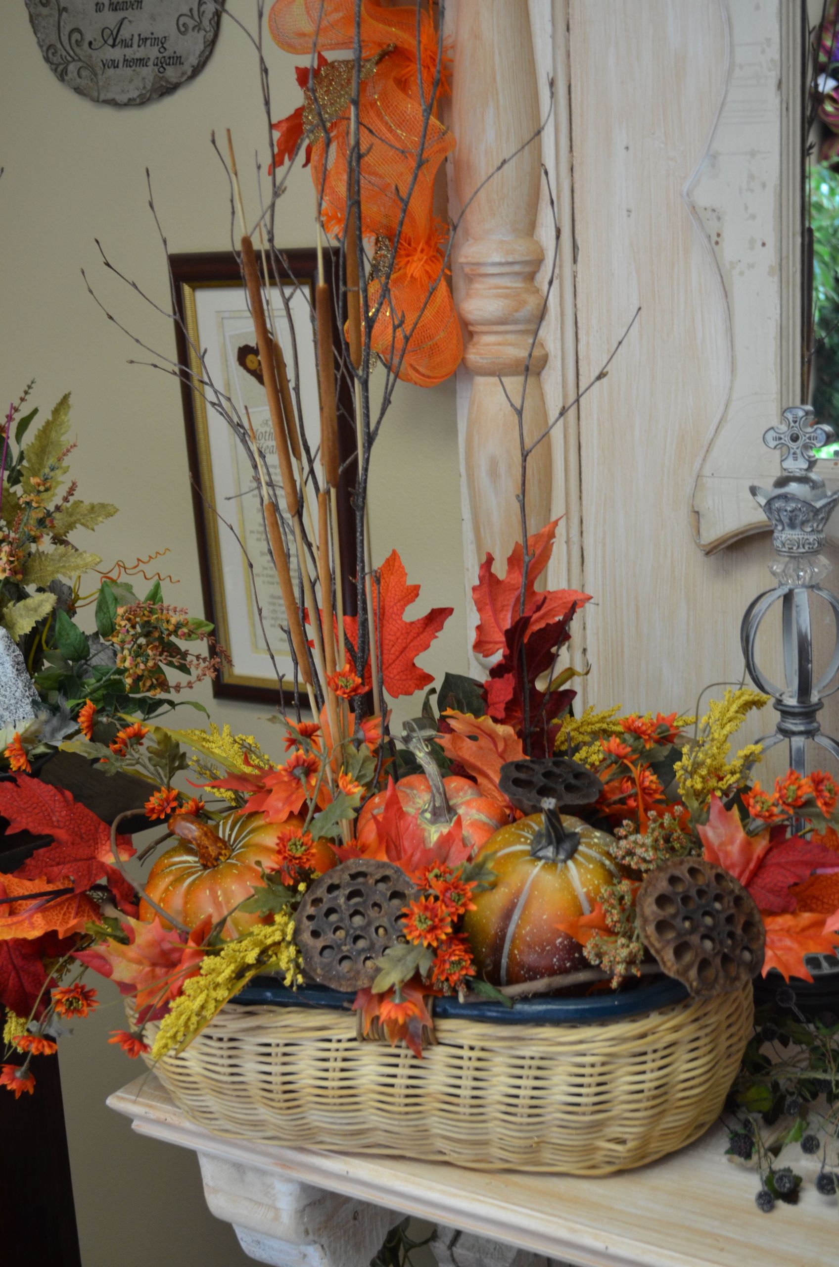 Gift Basket Decoration Ideas
 Fall Basket designed at Sarah s Flowers & Gifts Manchester