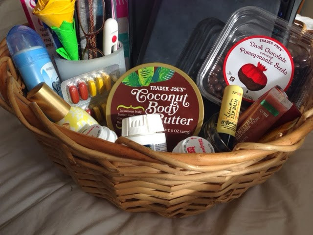 Gift Basket For Sick Child
 A By The Bed Basket A Great Gift Idea For Someone Who