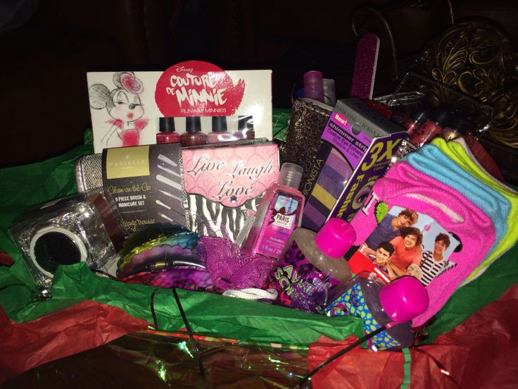 Gift Basket For Teenage Girl Ideas
 Gift basket for teen girl allanahs birthday