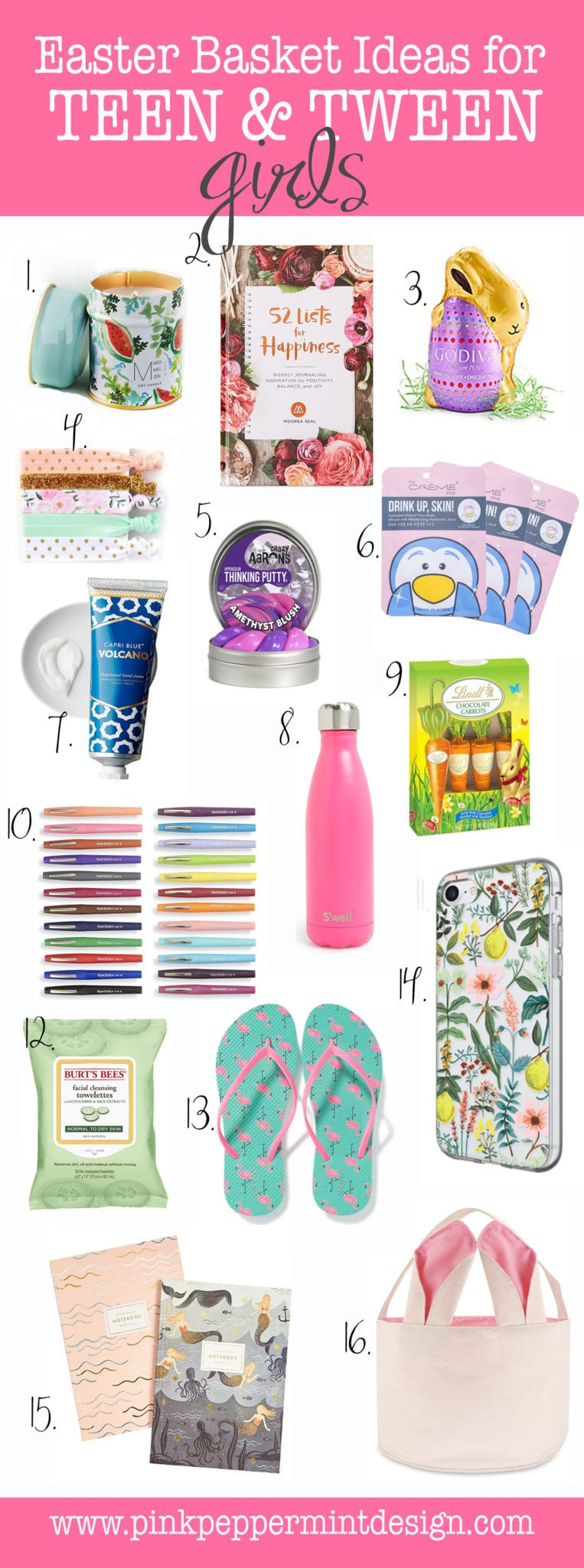 Gift Basket For Teenage Girl Ideas
 Best Easter Basket Gift Ideas for Tween & Teenage Girls