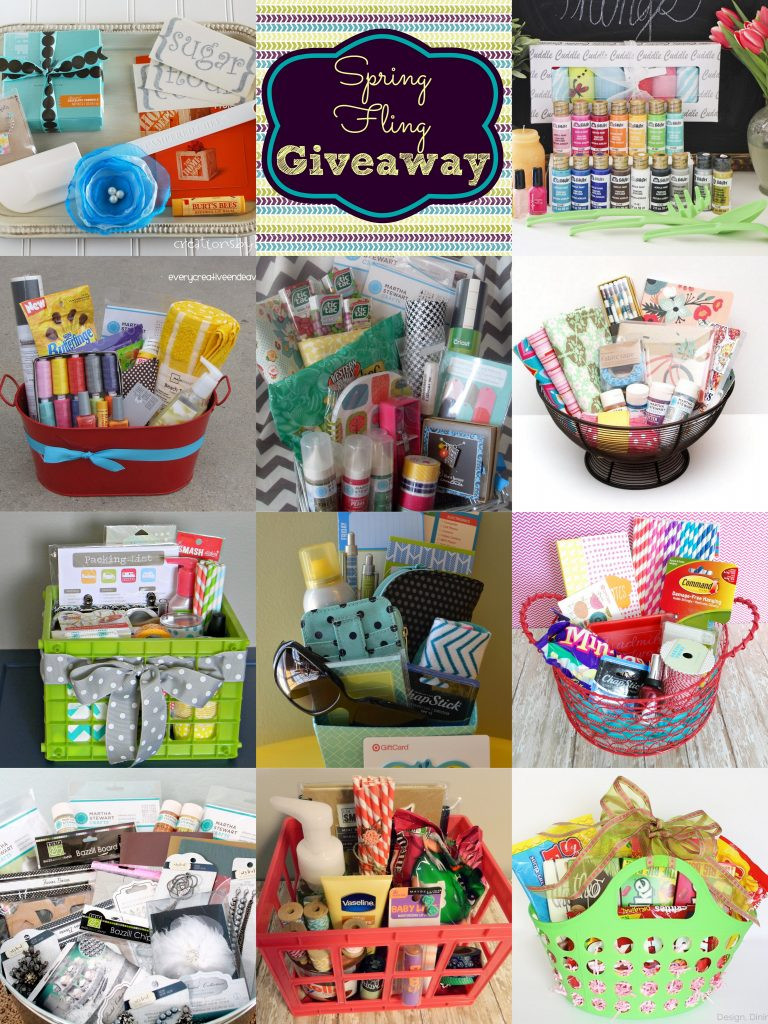 Gift Basket Giveaway Ideas
 Spring Fling Baskets Giveaway HoneyBear Lane