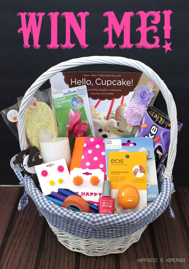 Gift Basket Giveaway Ideas
 Mother s Day Gift Basket Ideas Happiness is Homemade