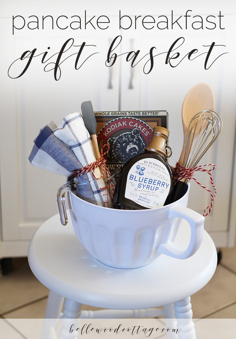 Gift Basket Ideas For Bridal Showers
 bridal shower t idea pancake breakfast t basket