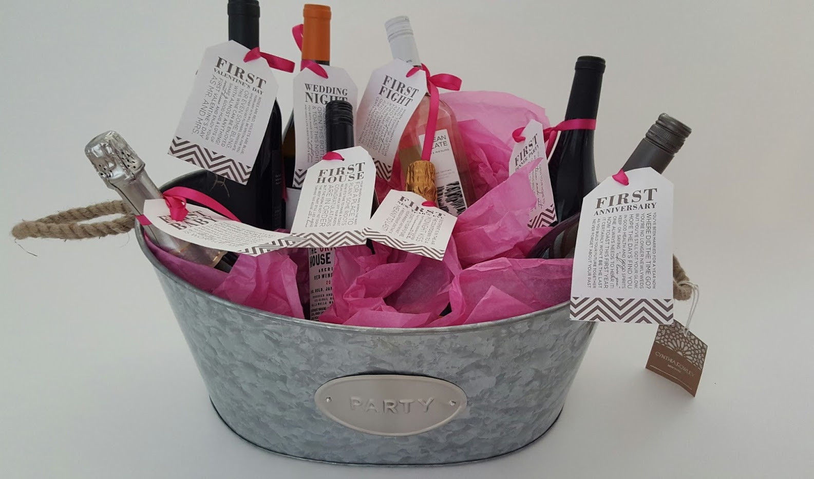 Gift Basket Ideas For Bridal Showers
 Bridal Shower Gift DIY to Try A Basket of “Firsts” for