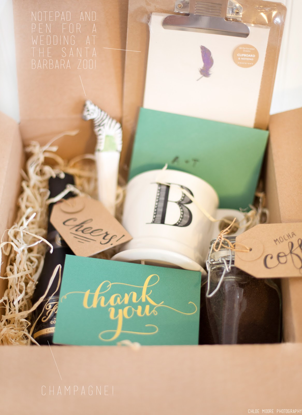 Gift Basket Ideas For Clients
 Chloe Moore graphy The Blog New Client Gift Packages