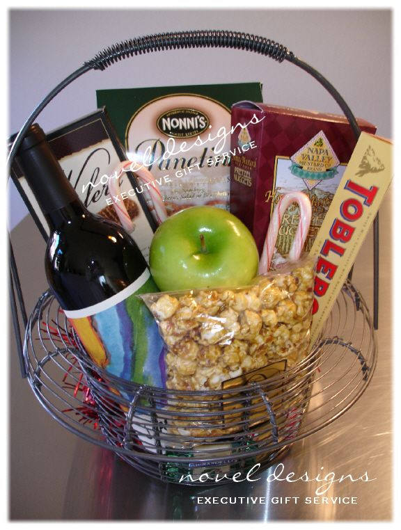 Gift Basket Ideas For Clients
 Custom Holiday Client Appreciation Gift Baskets Created