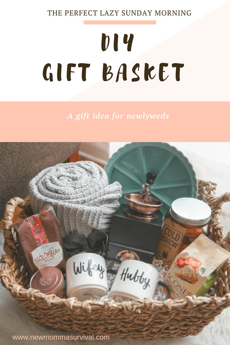 Gift Basket Ideas For Couple
 A Cozy Morning Gift Basket A Perfect Gift For Newlyweds