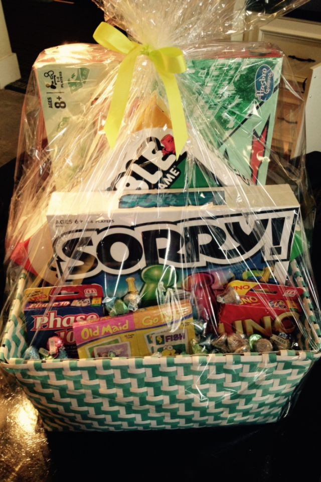 Gift Basket Ideas For Families
 320 best Benefits and Fundraiser Baskets images on