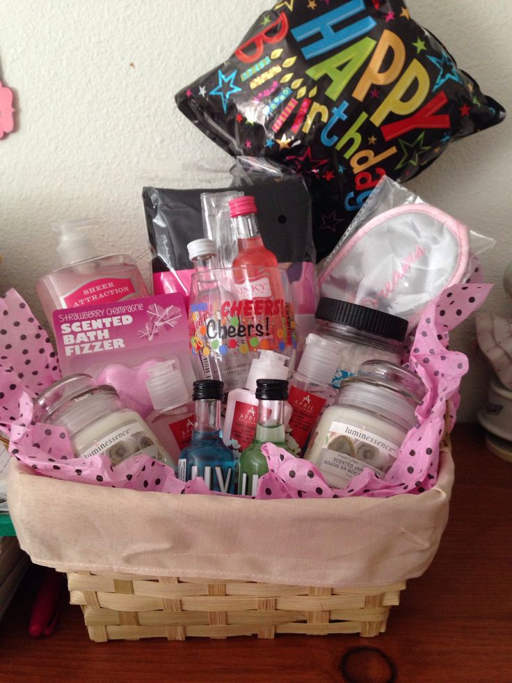 Gift Basket Ideas For Friends Birthday
 Gift basket I put to her for my Besties Bday laurarivas