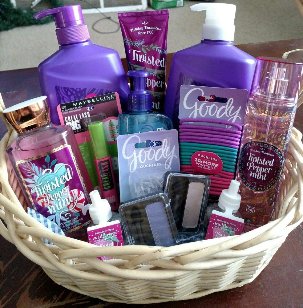 Gift Basket Ideas For Teenage Girls
 Gift basket for a pre teen girl