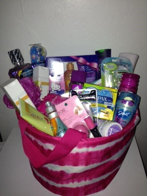 Gift Basket Ideas For Teenage Girls
 t baskets for teenage girls Google Search