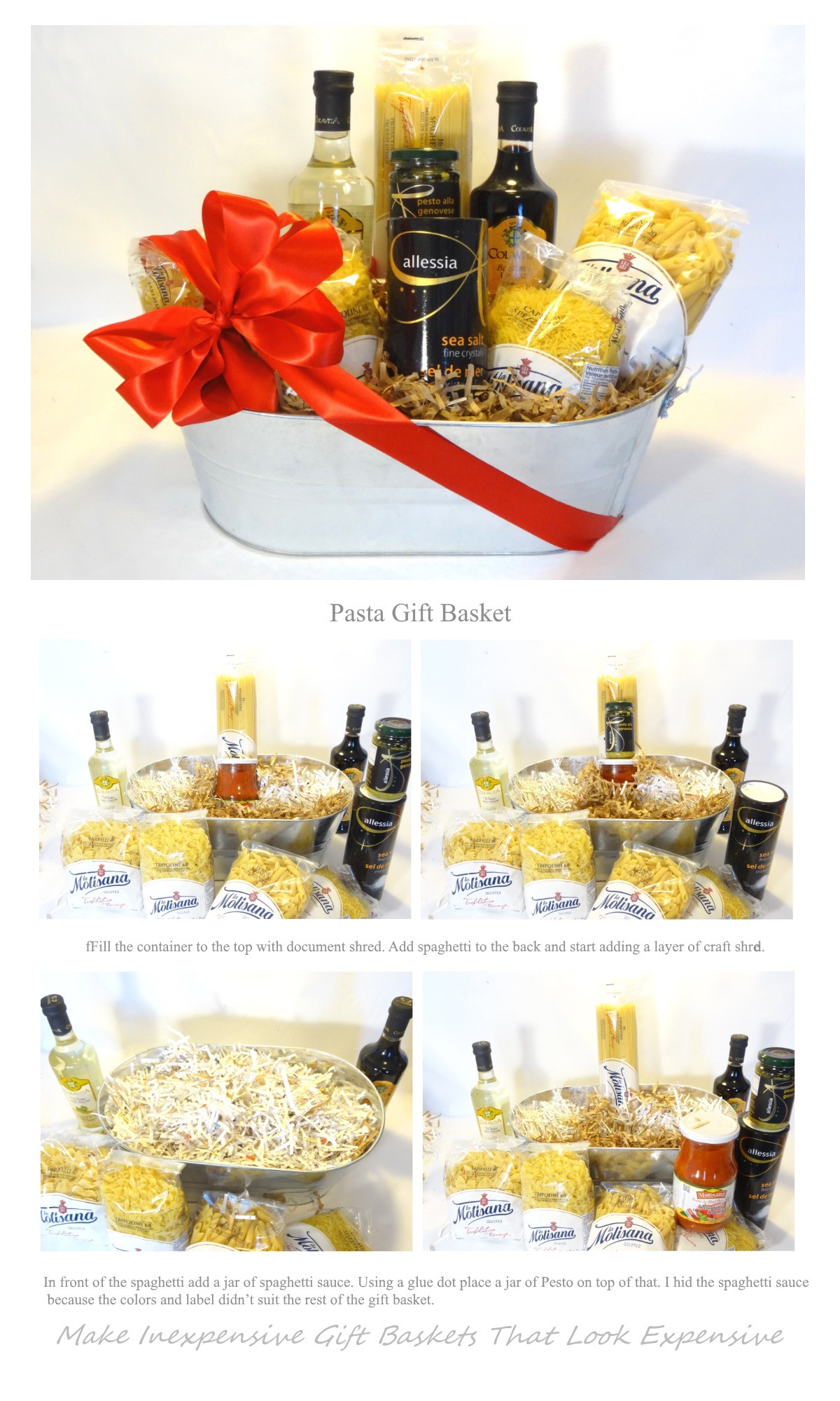 Gift Basket Items Ideas
 Make Inexpensive Gift Baskets that Look Expensive Book