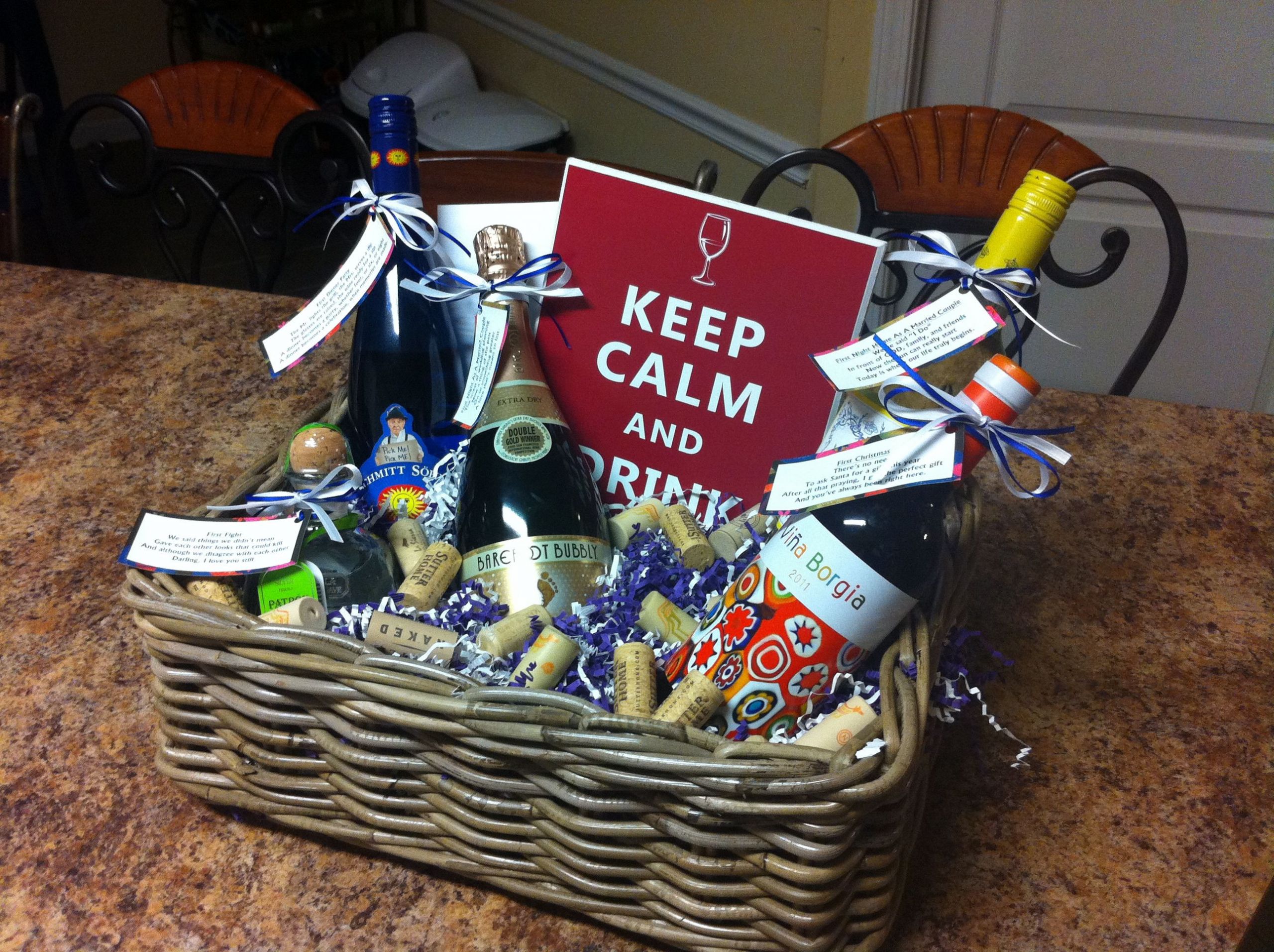Gift Baskets For Couples Ideas
 Top 20 Couples Gift Basket Ideas Home DIY Projects