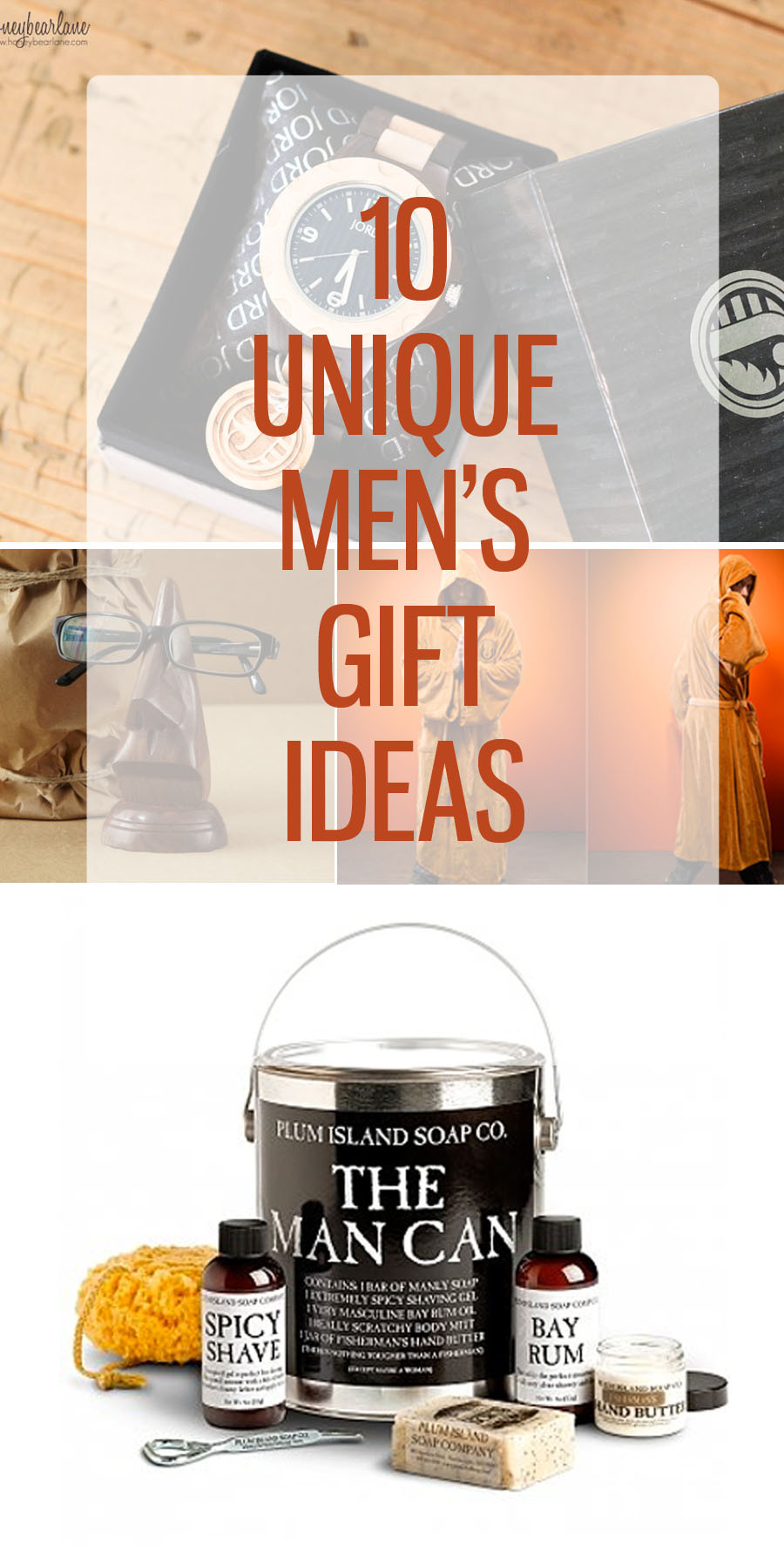 Gift Baskets Ideas For Men
 10 Unique Mens Gift Ideas HoneyBear Lane