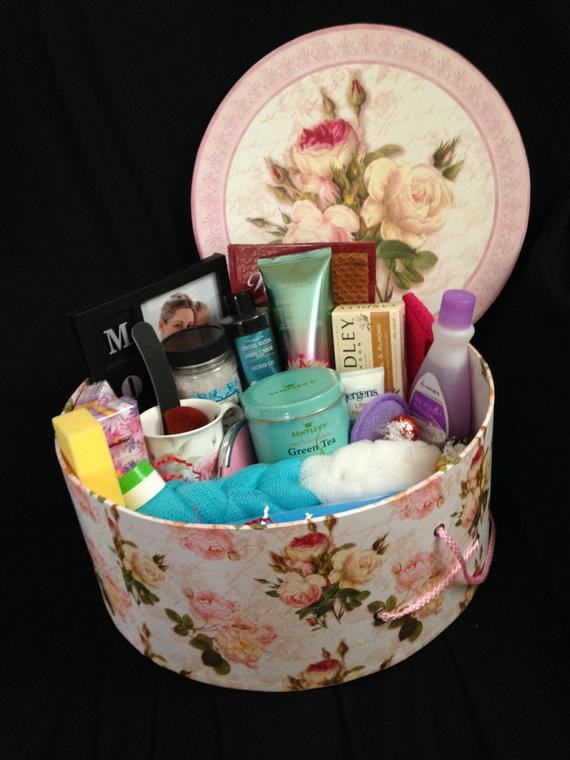 Gift Baskets Ideas For Mom
 Mother s Day Gift Basket Pamper Mom