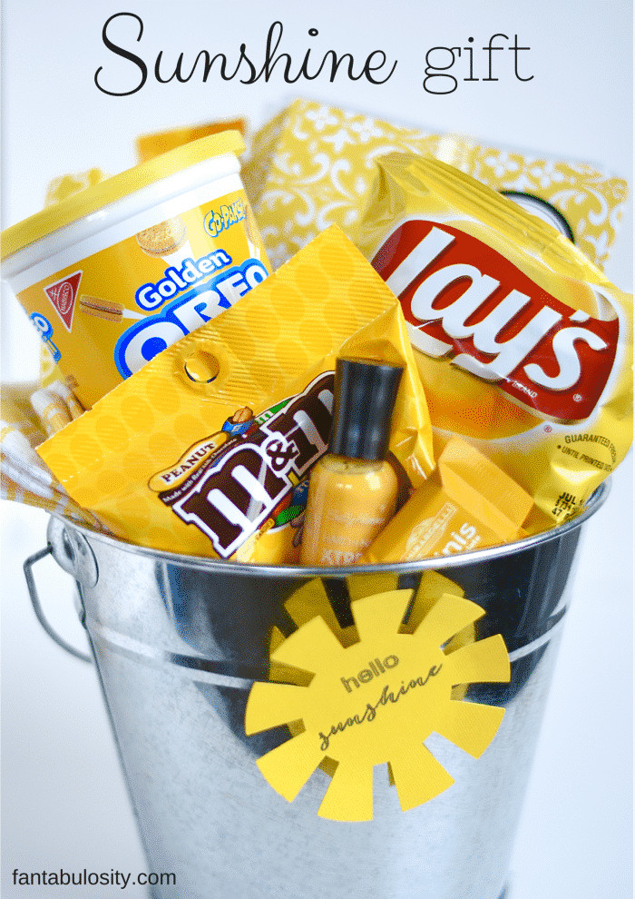 Gift Baskets Ideas For Work
 Box of Sunshine Gift Ideas Gift Baskets of all things
