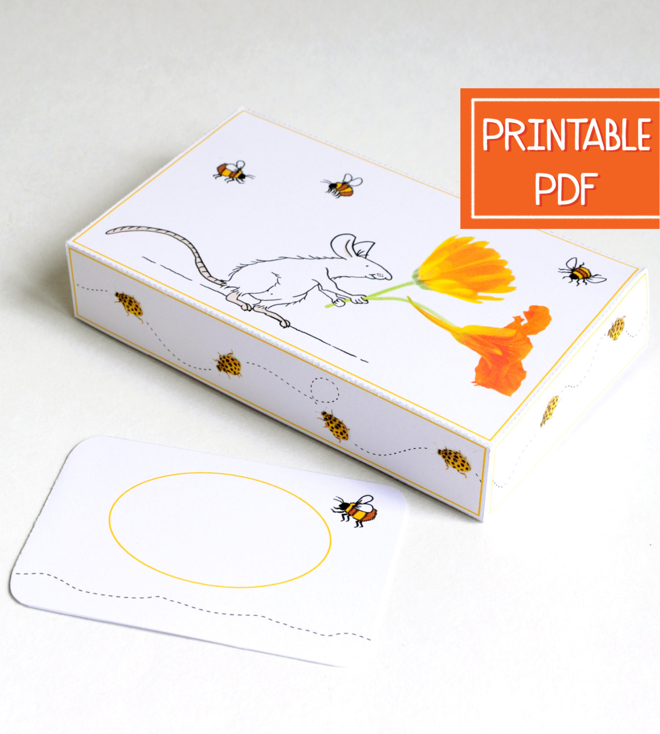 Gift Card Box DIY
 Printable Gift Card Box Flower mouse DIY Gift Card Holder