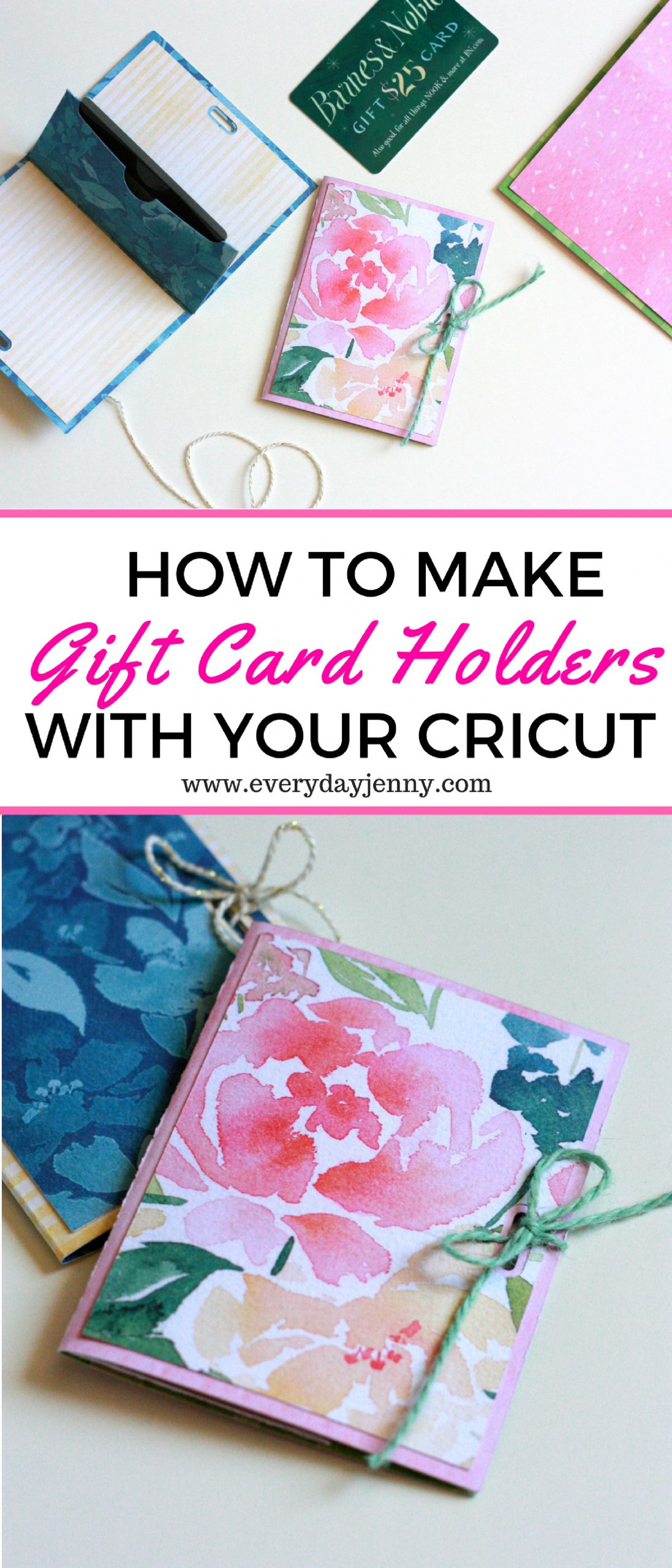 Gift Card Holder DIY
 DIY GIFT CARD HOLDER WITH CRICUT EXPLORE AIR 2