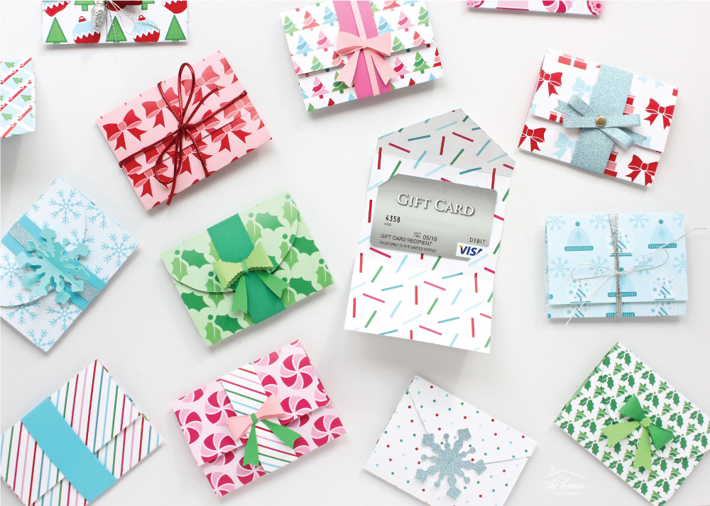 Gift Card Holder DIY
 DIY Gift Card Holders with Printable Template