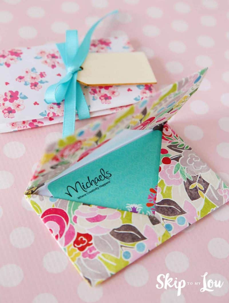 Gift Card Holder DIY
 DIY Origami Gift Card Holder the perfect way to give a