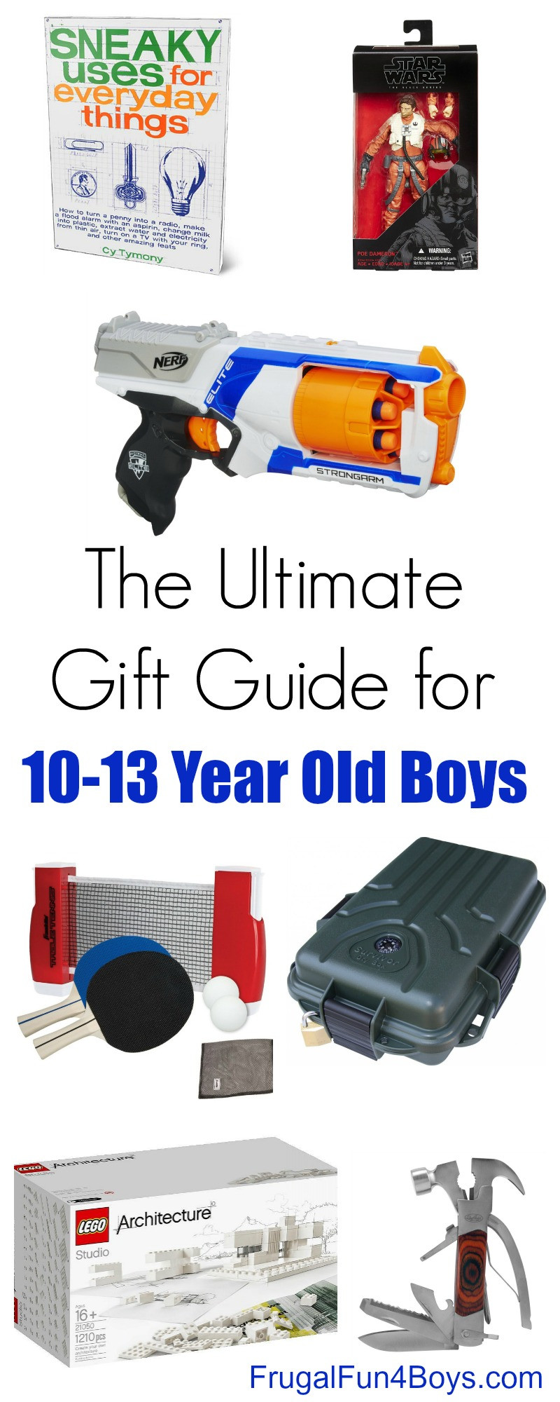 Gift Ideas 13 Year Old Boys
 Gift Ideas for 10 to 13 Year Old Boys Frugal Fun For