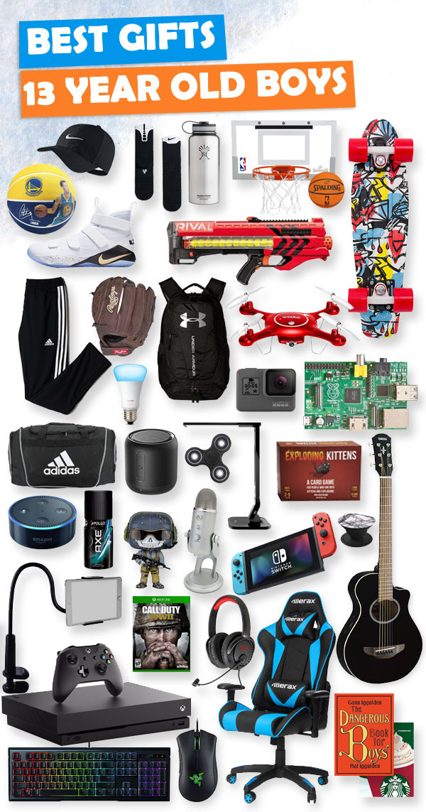 Gift Ideas 13 Year Old Boys
 Top Gifts for 13 Year Old Boys