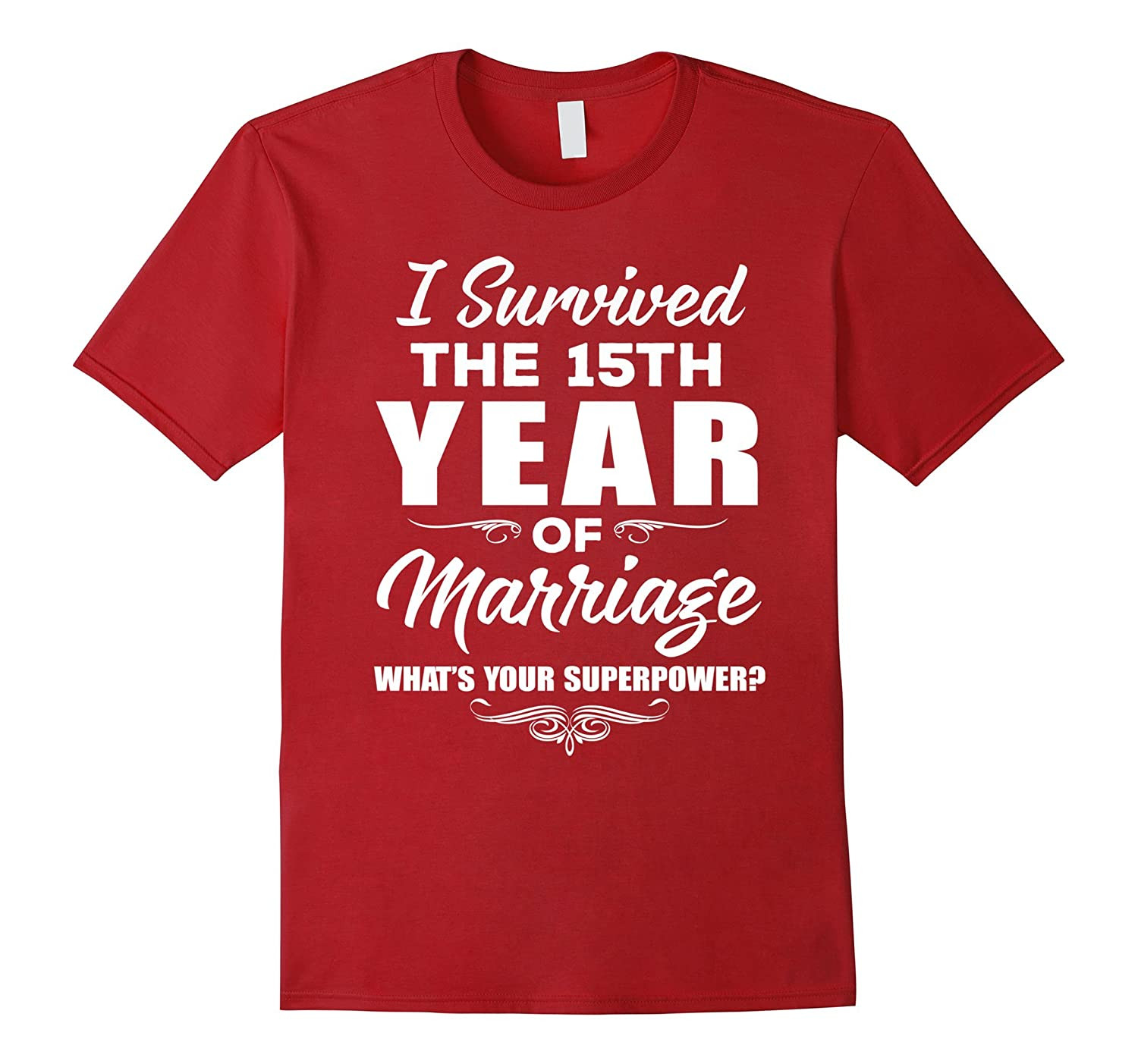 Gift Ideas For 15Th Wedding Anniversary
 I Survived T Shirt – 15th Wedding Anniversary Gift Ideas