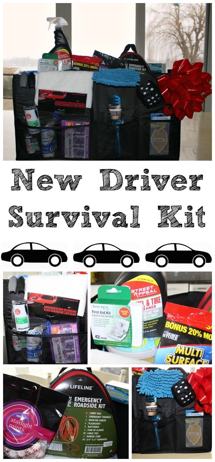 Gift Ideas For 16 Year Old Boys
 New driver survival kit