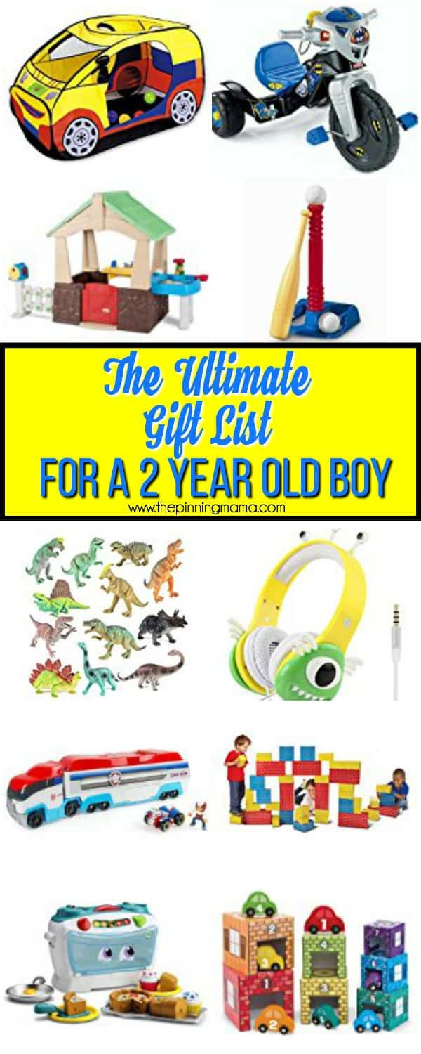 Gift Ideas For 2 Year Old Boys
 The Ultimate Gift List for a 2 year old Boy • The Pinning Mama