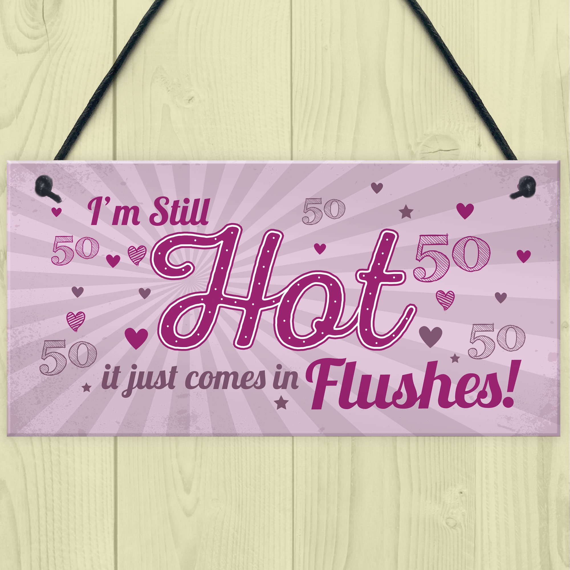 Gift Ideas For 50Th Birthday Female
 Still Hot FUNNY 50TH Birthday Gifts For Women Plaque 50th