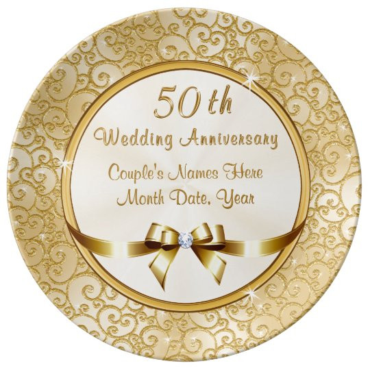 Gift Ideas For 50Th Wedding Anniversary For Friends
 Gifts for 50th Wedding Anniversary for Friends Dinner